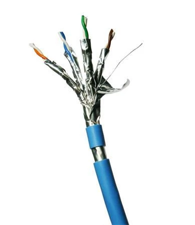 DATACOM F/FTP drát CAT6A LSOH,Eca 300m, plášť modrý DATACOM F/FTP drát CAT6A LSOH,Eca 300m, plášť modrý