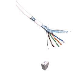 DATACOM FTP drát CAT5E PVC,Eca 305m box bílý DATACOM FTP drát CAT5E PVC,Eca 305m box bílý
