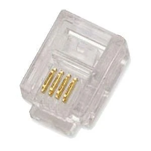 DATACOM Plug UTP CAT3 6p4c- RJ11 lanko - 100 pack DATACOM Plug UTP CAT3 6p4c- RJ11 lanko - 100 pack
