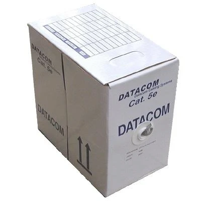 DATACOM UTP drát CAT5E PE,Fca 305m box černý OUTDOOR DATACOM UTP drát CAT5E PE,Fca 305m box černý OUTDOOR