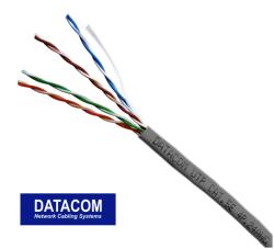 DATACOM UTP lanko CAT5E PVC 305m box šedý DATACOM UTP lanko CAT5E PVC 305m box šedý