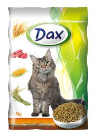 Dax Cat granule drůbeží se zeleninou 1 kg (bal. 8 ks)