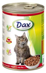 Dax Cat kousky hovězí, konzerva 415 g (bal. 24 ks) Dax Cat kousky hovězí, konzerva 415 g (bal. 24 ks)