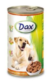 Dax Dog kousky drůbeží, konzerva 1240 g (bal. 12 ks)
