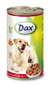 Dax Dog kousky hovězí, konzerva 1240 g (bal. 12 ks) Dax Dog kousky hovězí, konzerva 1240 g (bal. 12 ks)