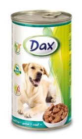 Dax Dog kousky zvěřina, konzerva 1240 g (bal. 12 ks) Dax Dog kousky zvěřina, konzerva 1240 g (bal. 12 ks)