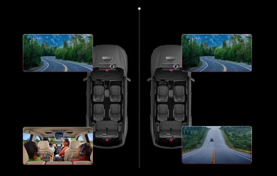DDPAI N1 Dual WiFi 1296p/1080p černá duální autokamera