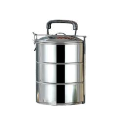 De Gusto Jídlonosič 3 x 0,9 l nerez De Gusto Jídlonosič 3 x 0,9 l nerez