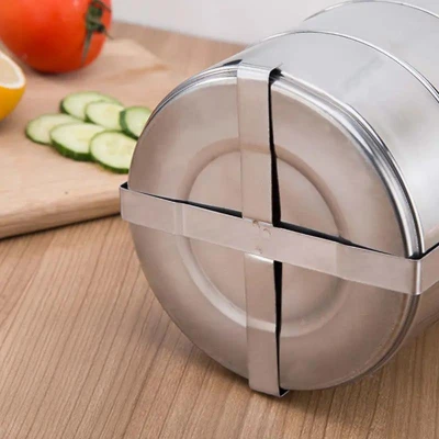 De Gusto Jídlonosič 4 x 0,9 l nerez