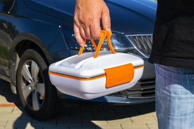 De Gusto Ohřívací box na jídlo WARMY 12V/230V