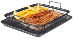 De Gusto Plech s grilovacím košem Maxi Crisper 33 x 25 cm De Gusto Plech s grilovacím košem Maxi Crisper 33 x 25 cm