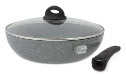 De Gusto Wok pánev STONITE 30 cm s odnímatelnou rukojetí