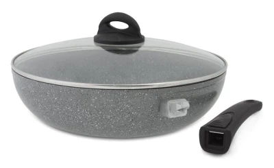 De Gusto Wok pánev STONITE 30 cm s odnímatelnou rukojetí