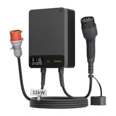 DEPOW Wallbox deWB11B10A_DL 11 kW s kabelem 10 m nabíjecí stanice pro elektromobily