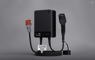 DEPOW Wallbox deWB11B10A_DL 11 kW s kabelem 10 m nabíjecí stanice pro elektromobily