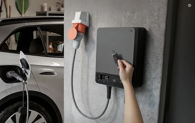 DEPOW Wallbox deWB11B10A_DL 11 kW s kabelem 10 m nabíjecí stanice pro elektromobily