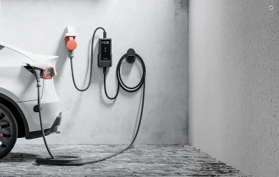 DEPOW deM2D11B15A_DL 11 kW přenosná nabíjecí stanice pro elektromobily s kabelem 15 m
