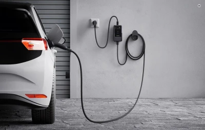 DEPOW deM2D03B7NA_DL tmavě šedá 3,7 kW s kabelem 7 m přenosná nabíječka pro elektromobily