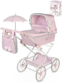 Decuevas Kočárek Reborn 2025 skládací s taškou pro panenku miminko Decuevas Kočárek Reborn 2025 skládací s taškou pro panenku miminko