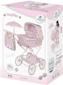 Decuevas Kočárek Reborn 2025 skládací s taškou pro panenku miminko