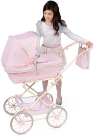 Decuevas Kočárek Reborn 2025 skládací s taškou pro panenku miminko