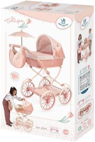 Decuevas Kočárek Tulipe 2025 skládací s taškou pro panenku miminko