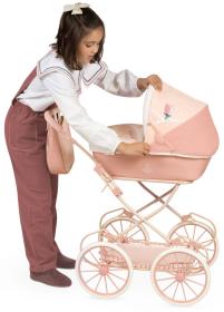 Decuevas Kočárek Tulipe 2025 skládací s taškou pro panenku miminko