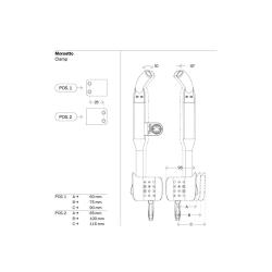Deda Elementi Deda Fast-pro Carbon 410mm 31.7mm nástavce