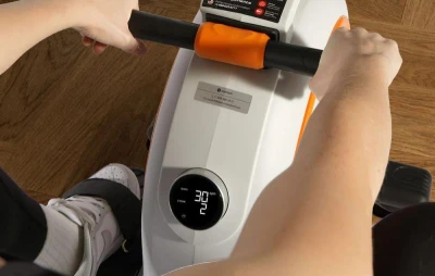 DeerRun RW600 bílý magnetický veslařský trenažér