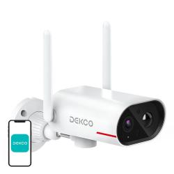 Dekco IP venkovní kamera se solárním panelem DC8L