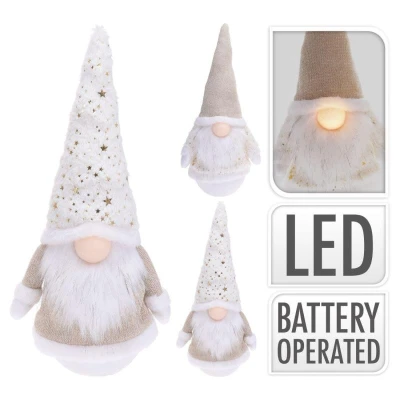 Dekorace Led SKŘÍTEK 43cm mix barev