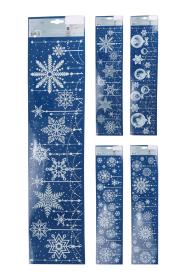 Dekorace na okno 15x64cm mix dekorů Dekorace na okno 15x64cm mix dekorů