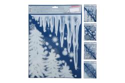 Dekorace na okno 42x30cm mix dekorů Dekorace na okno 42x30cm mix dekorů