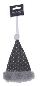 Dekorace závěsná mix RUKAVICE/PUNČOCHA/ČEPICE 15cm BÍ,ŠE