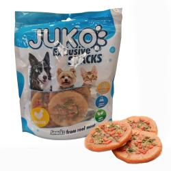 Delectable Chicken vegetable Pizza JUKO Snacks 250 g