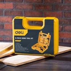 Deli Tools Sada nářadí pro domácnost 8 ks DELI EDL1008J