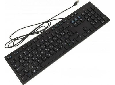 Dell Multimediální klávesnice značky – KB216 - US/International černá Dell Multimediální klávesnice značky – KB216 - US/International černá