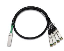 Dell Networking Cable 40GbE (QSFP+) to 4 x 10GbE SFP+ Passive Copper Breakout Cable 3 Meters Customer Install Dell Networking Cable 40GbE (QSFP+) to 4 x 10GbE SFP+ Passive Copper Breakout Cable 3 Meters Customer Install