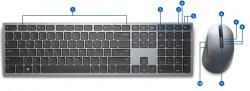 Dell Premier Multi-Device bezdrátová klávesnice a myš - KM7321W - CZ/SK Dell Premier Multi-Device bezdrátová klávesnice a myš - KM7321W - CZ/SK