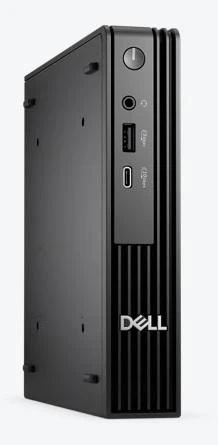 DELL Pro Micro QCM1250 i5 14500T/8GB/256GB SSD/klávesnica+myš/W11P/3R ProSpt/čierna