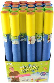 Dělo vodní 50cm pěnová soft trubice dvoubarevná lehká na vodu 4 barvy