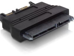 DeLock adaptér SATA 22pin samice - Slim SATA 7+6pin samec DeLock adaptér SATA 22pin samice - Slim SATA 7+6pin samec