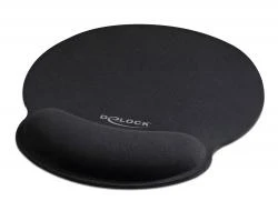 DeLock Ergonomická podložka pod myš s gelovou opěrkou zápěstí DeLock Ergonomická podložka pod myš s gelovou opěrkou zápěstí