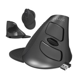 Delux Bezdrátová vertikální myš +2,4 G M618G DB