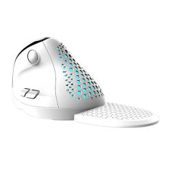 Delux Bezdrátová ergonomická myš M618XSD BT+2.4G RGB (bílá)