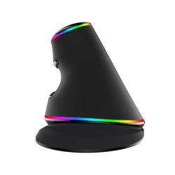 Delux Drátová vertikální myš M618Plus 4000DPI RGB
