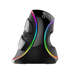 Delux Drátová vertikální myš M618Plus 4000DPI RGB