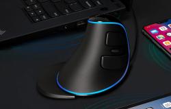 Delux Drátová vertikální myš M618PU (A825) 7200DPI