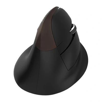 Delux M618 Mini zlatá ergonomická bezdrátová myš USB/Bluetooth/2,4 GHz