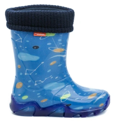 Demar 0033 dětské modré gumáky